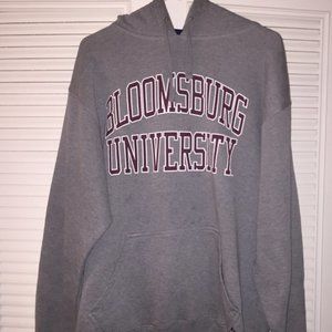 Bloomsburg University Hoodie Sweatshirt Paw XL